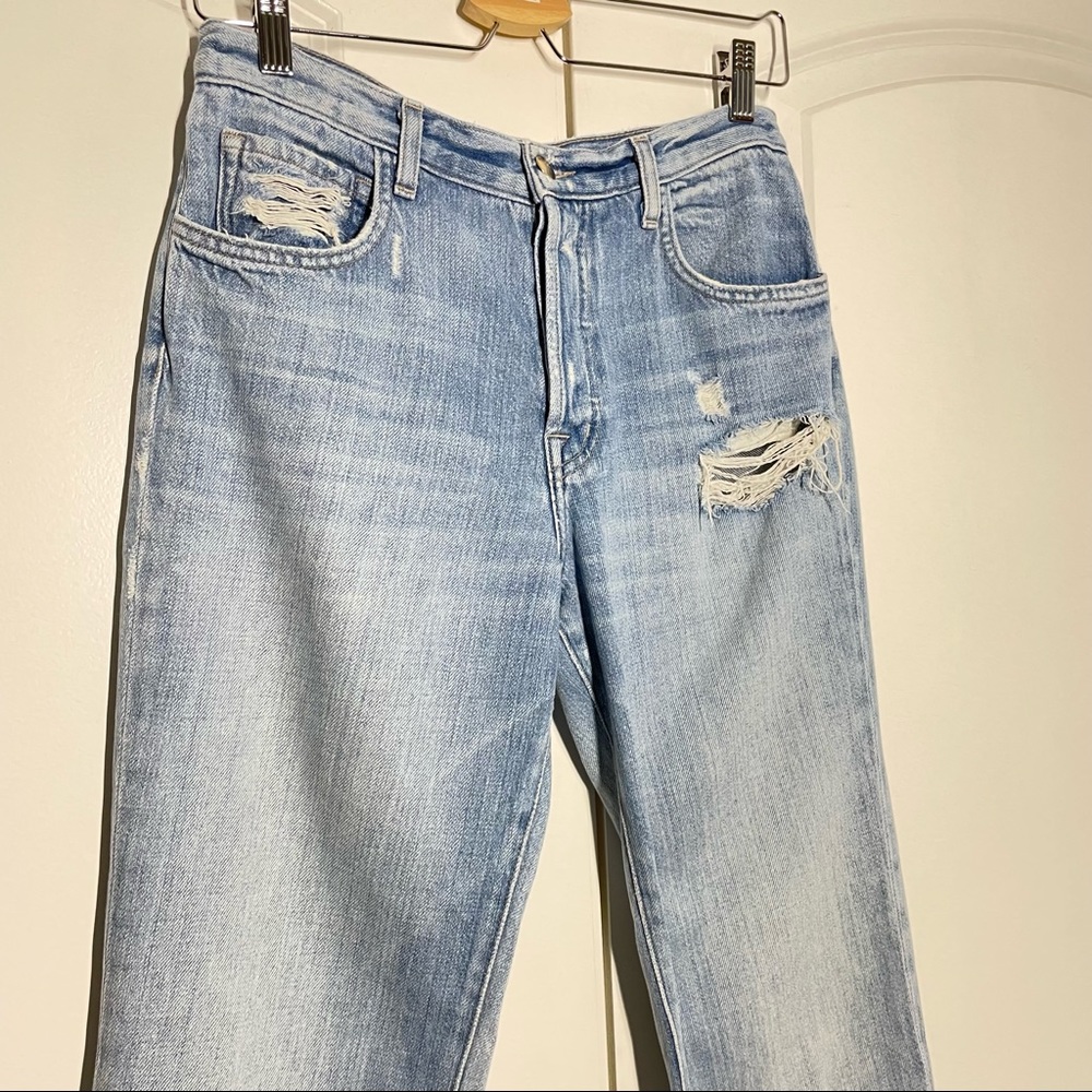 J Brand Ivy High Rise Crop Straight Arcane Jeans size 25 - Picture 2 of 9